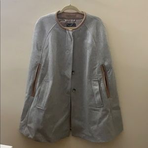 J. Crew Peacoat Wool Cape by Nello Gori